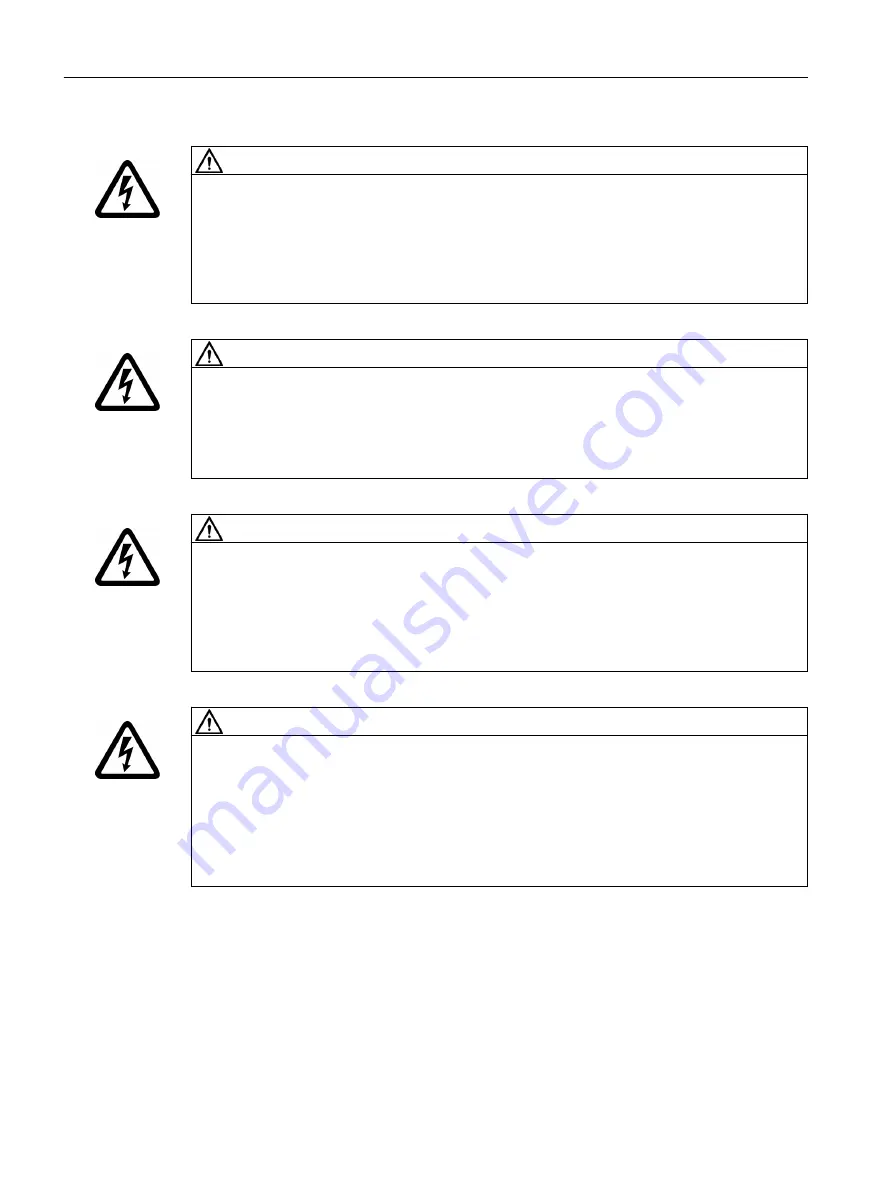 Siemens Sinamics S120M Equipment Manual Download Page 22