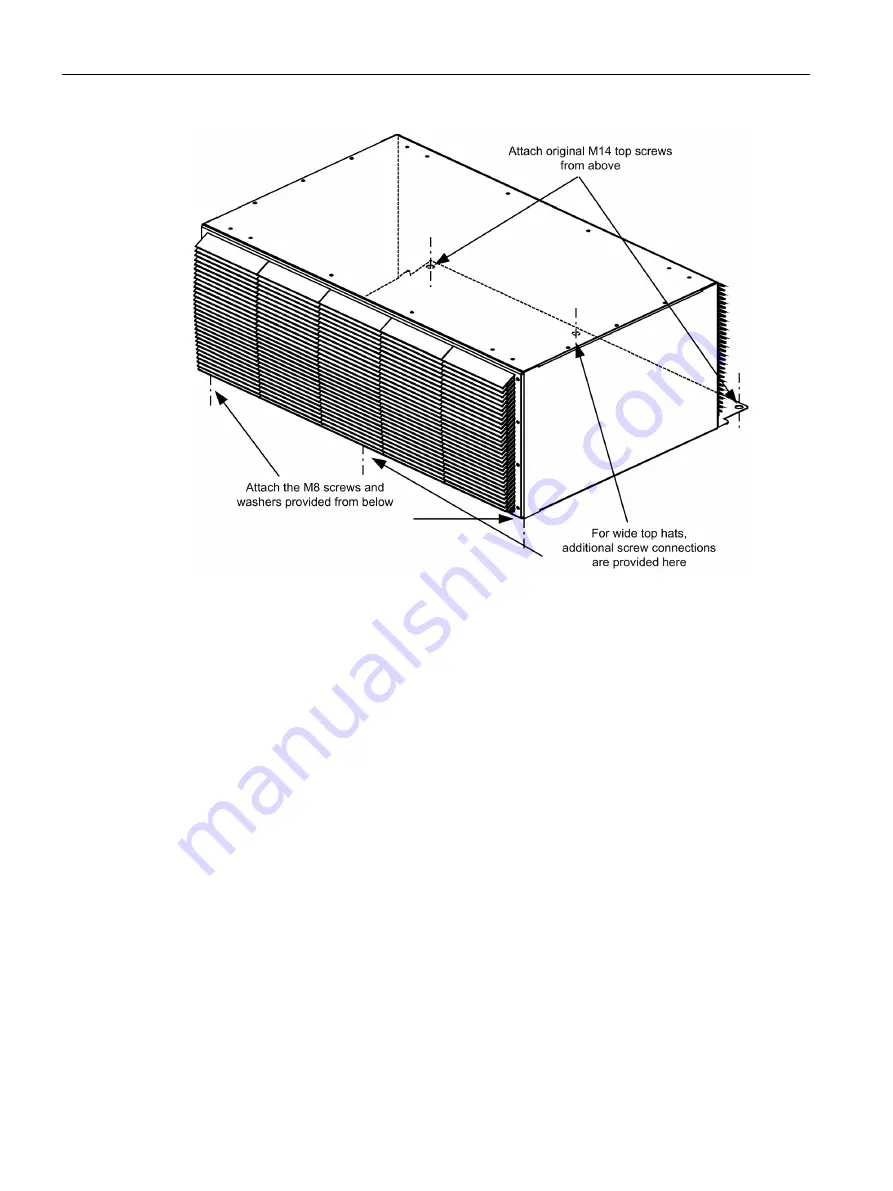 Siemens SINAMICS S150 NEMA Operating Instructions Manual Download Page 56