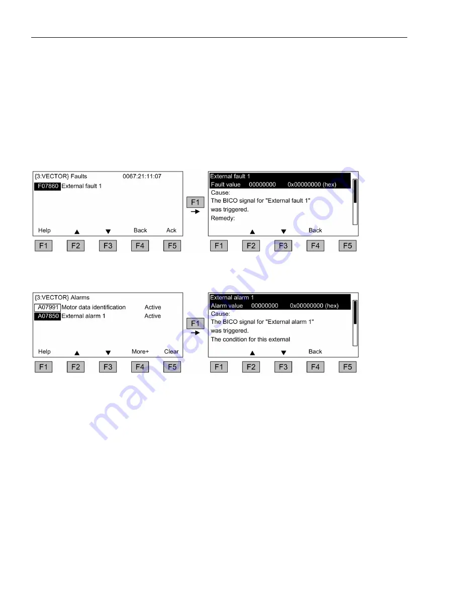 Siemens SINAMICS S150 NEMA Operating Instructions Manual Download Page 318