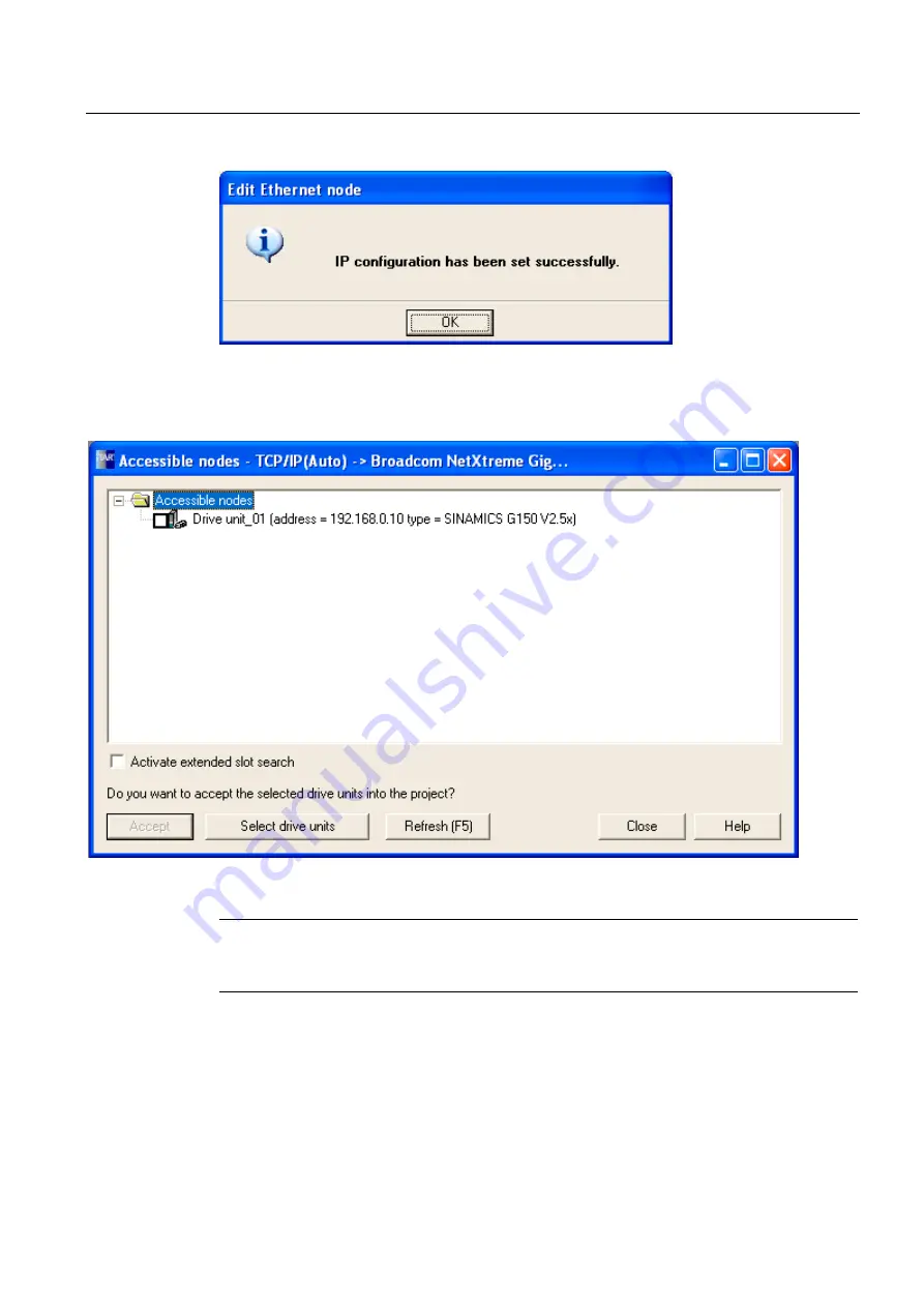 Siemens SINAMICS S150 Operating Instructions Manual Download Page 243