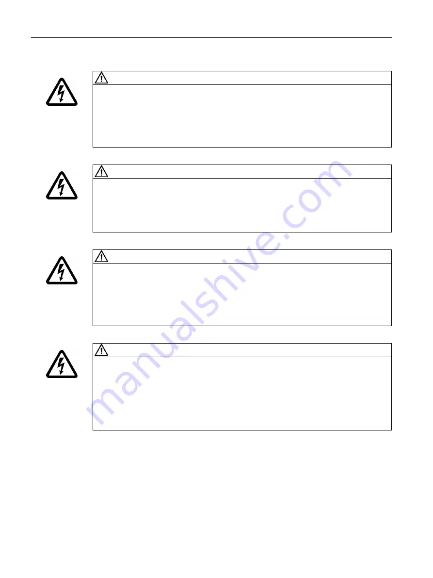 Siemens SINAMICS S220 Equipment Manual Download Page 18