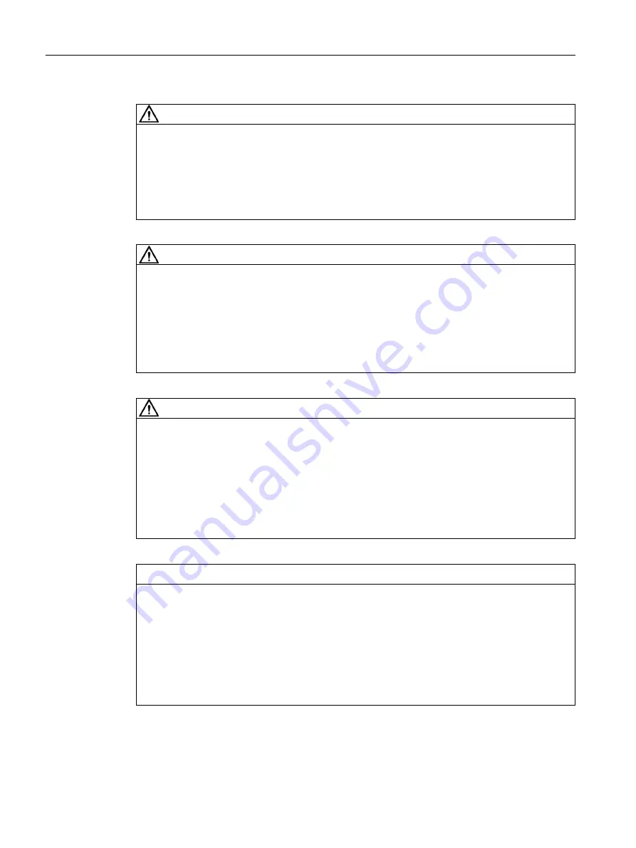 Siemens SINAMICS S220 Equipment Manual Download Page 20