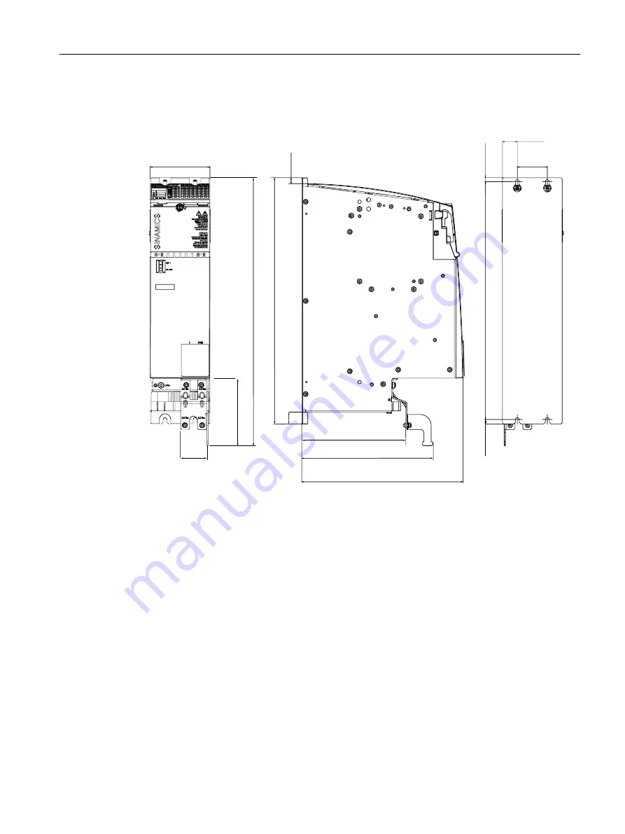 Siemens SINAMICS S220 Equipment Manual Download Page 67