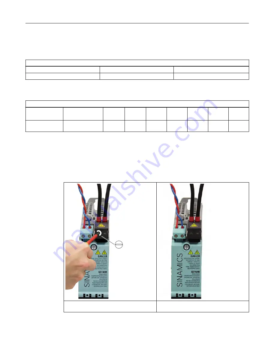 Siemens SINAMICS S220 Equipment Manual Download Page 85