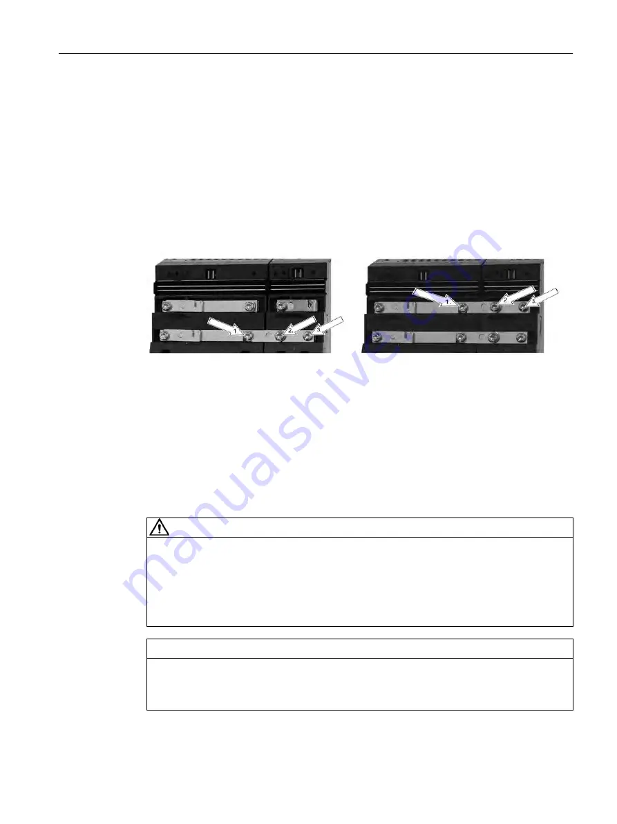 Siemens SINAMICS S220 Equipment Manual Download Page 123