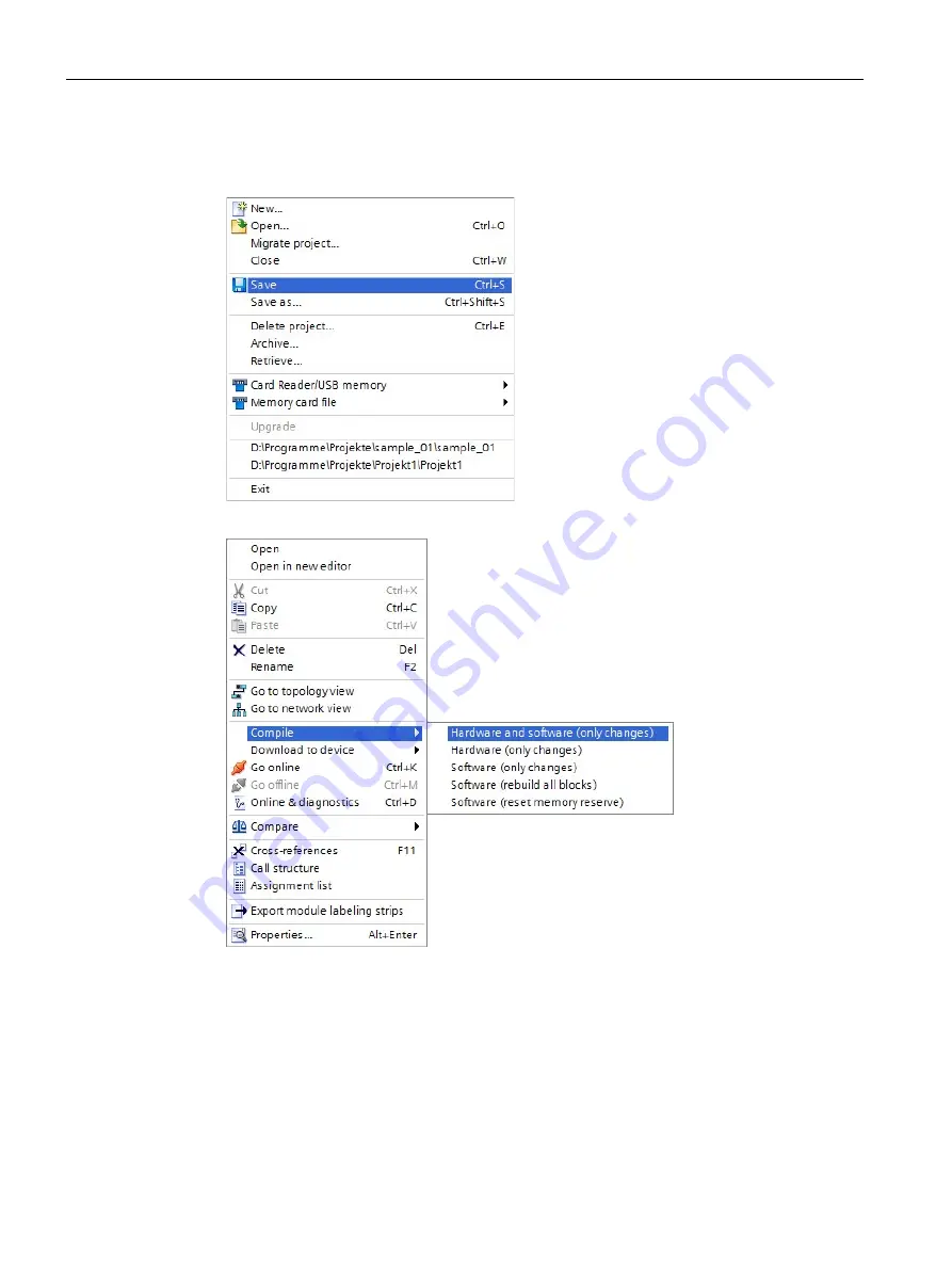 Siemens SINAMICS Startdrive Getting Started Download Page 62