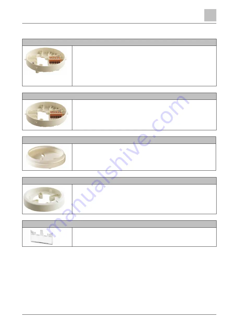 Siemens Sinteso FD20 Product Data Download Page 65