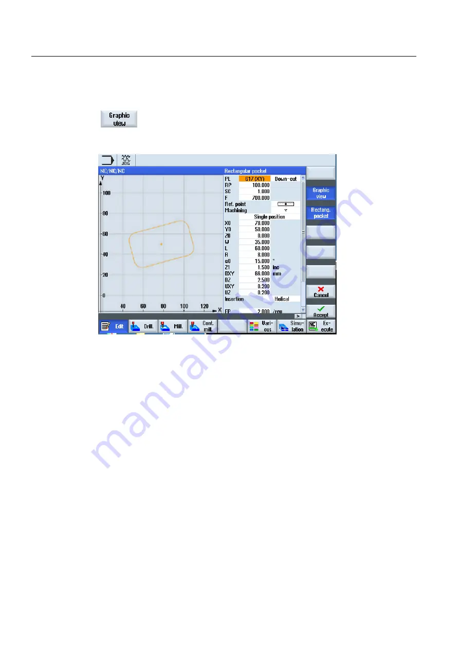 Siemens SINUMERIK 840D Operating Manual Download Page 198