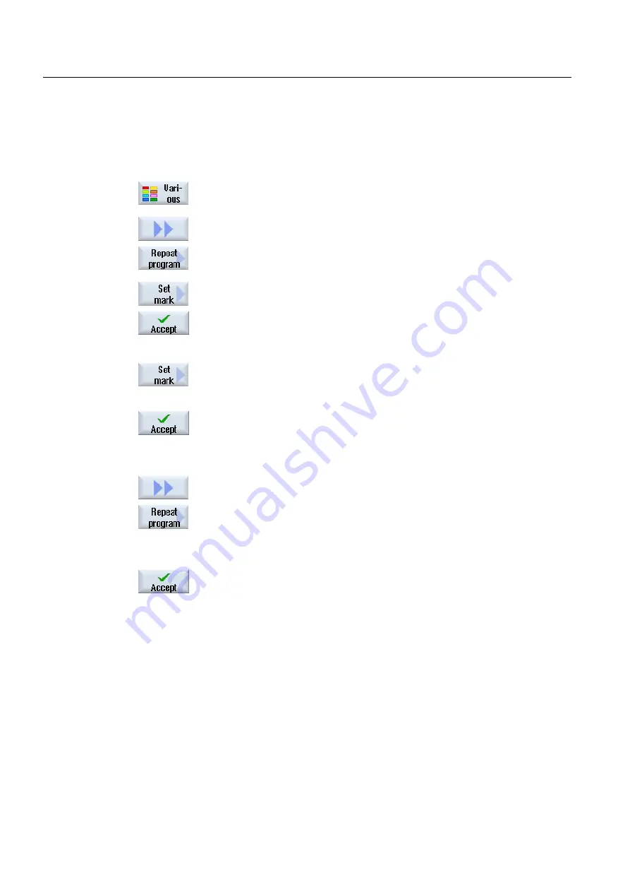 Siemens SINUMERIK 840D Operating Manual Download Page 234