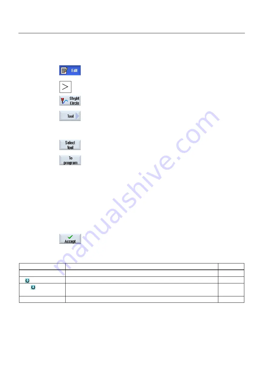 Siemens SINUMERIK 840D Operating Manual Download Page 426