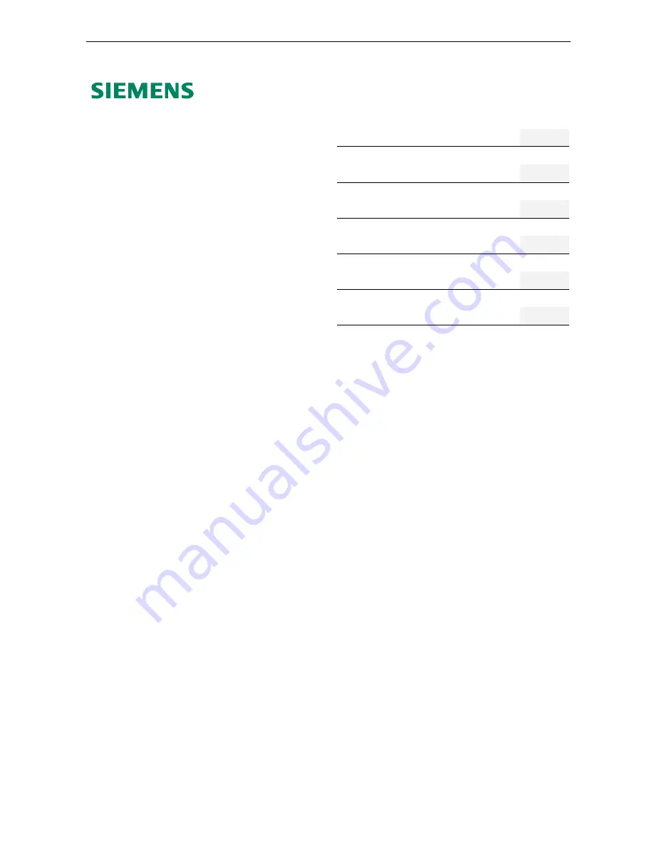 Siemens SIPLUS CMS4000 ION BINARYINPUT T001 Operating Instructions Manual Download Page 1