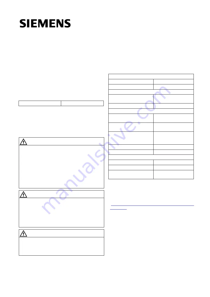 Siemens SIPLUS HCS CIM4210C PROFINET Compact Operating Instructions Download Page 11