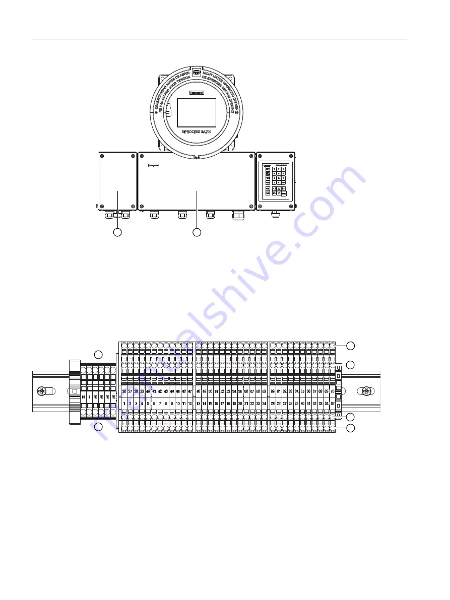 Siemens SIPROCESS GA700 Operating Instructions Manual Download Page 170