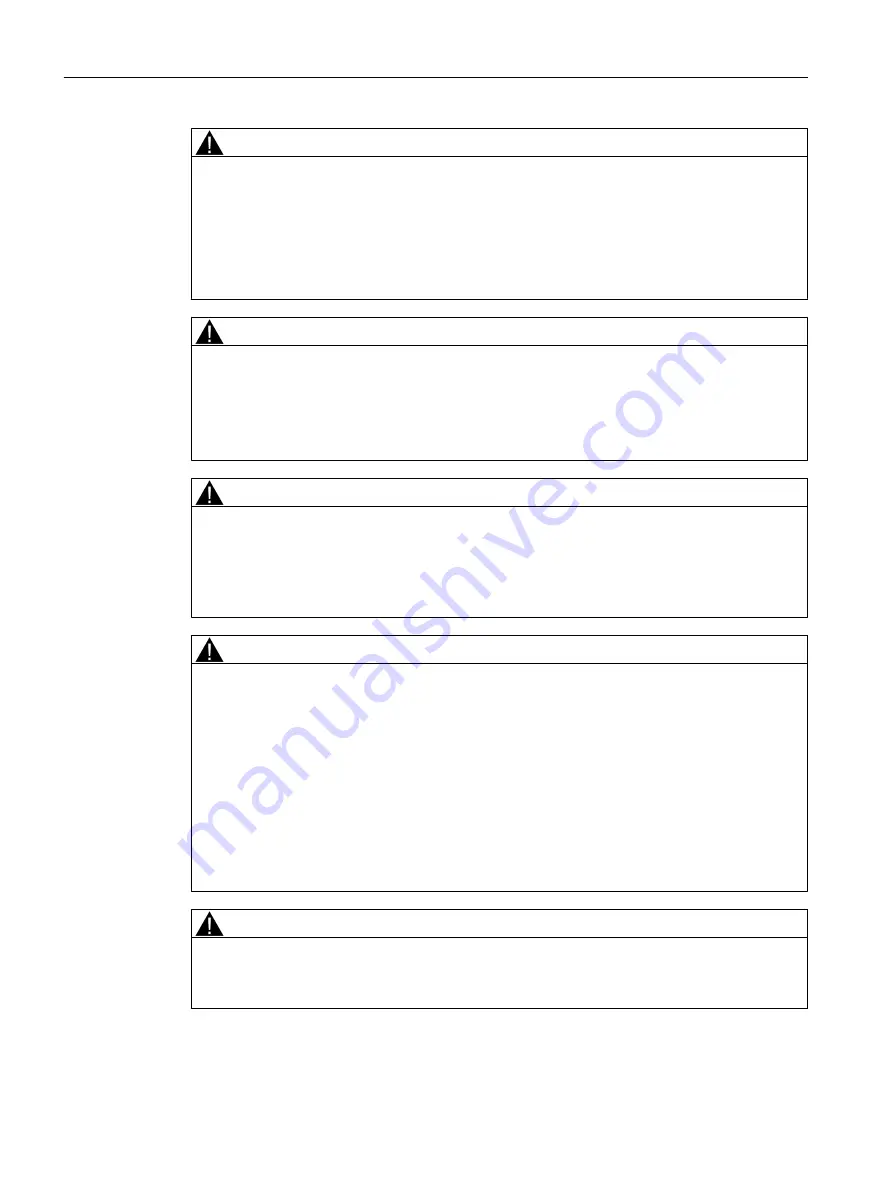 Siemens SIPROCESS GA700 Operating Instructions Manual Download Page 192