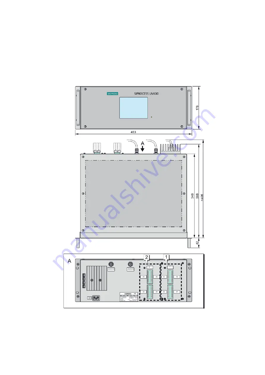 Siemens SIPROCESS UV600 Manual Download Page 23