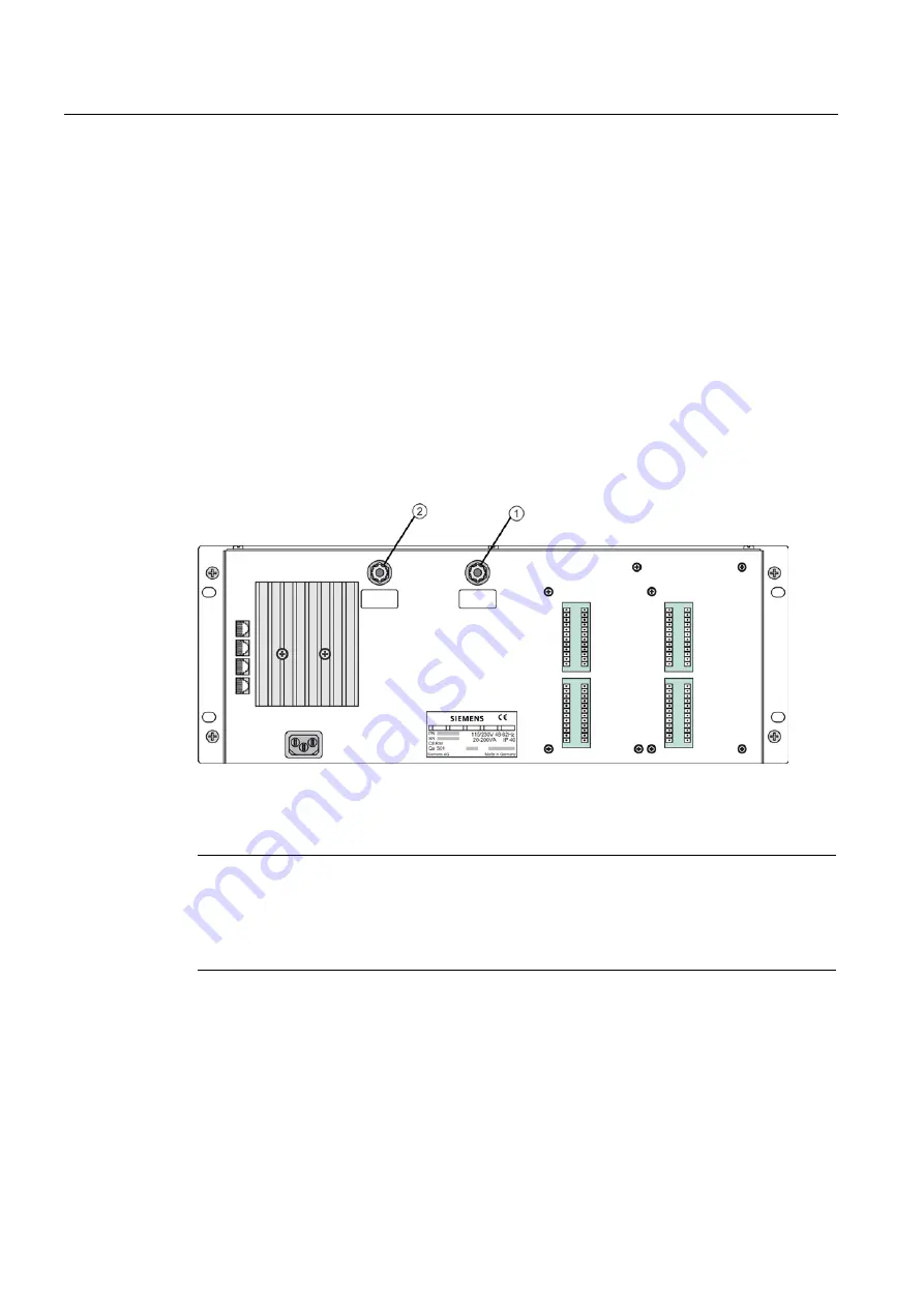 Siemens SIPROCESS UV600 Manual Download Page 26