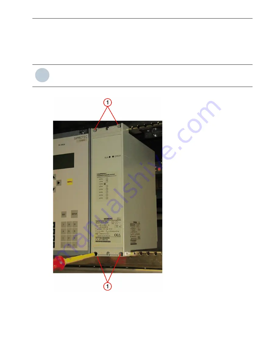 Siemens SIPROTEC 4 7XT71 Series Manual Download Page 27