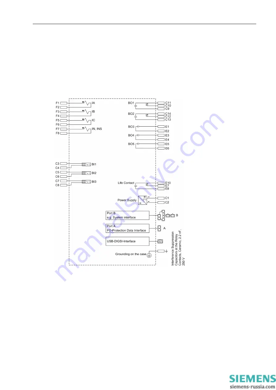 Siemens SIPROTEC 7SD80 Manual Download Page 339