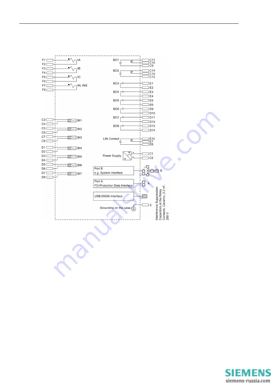 Siemens SIPROTEC 7SD80 Manual Download Page 340