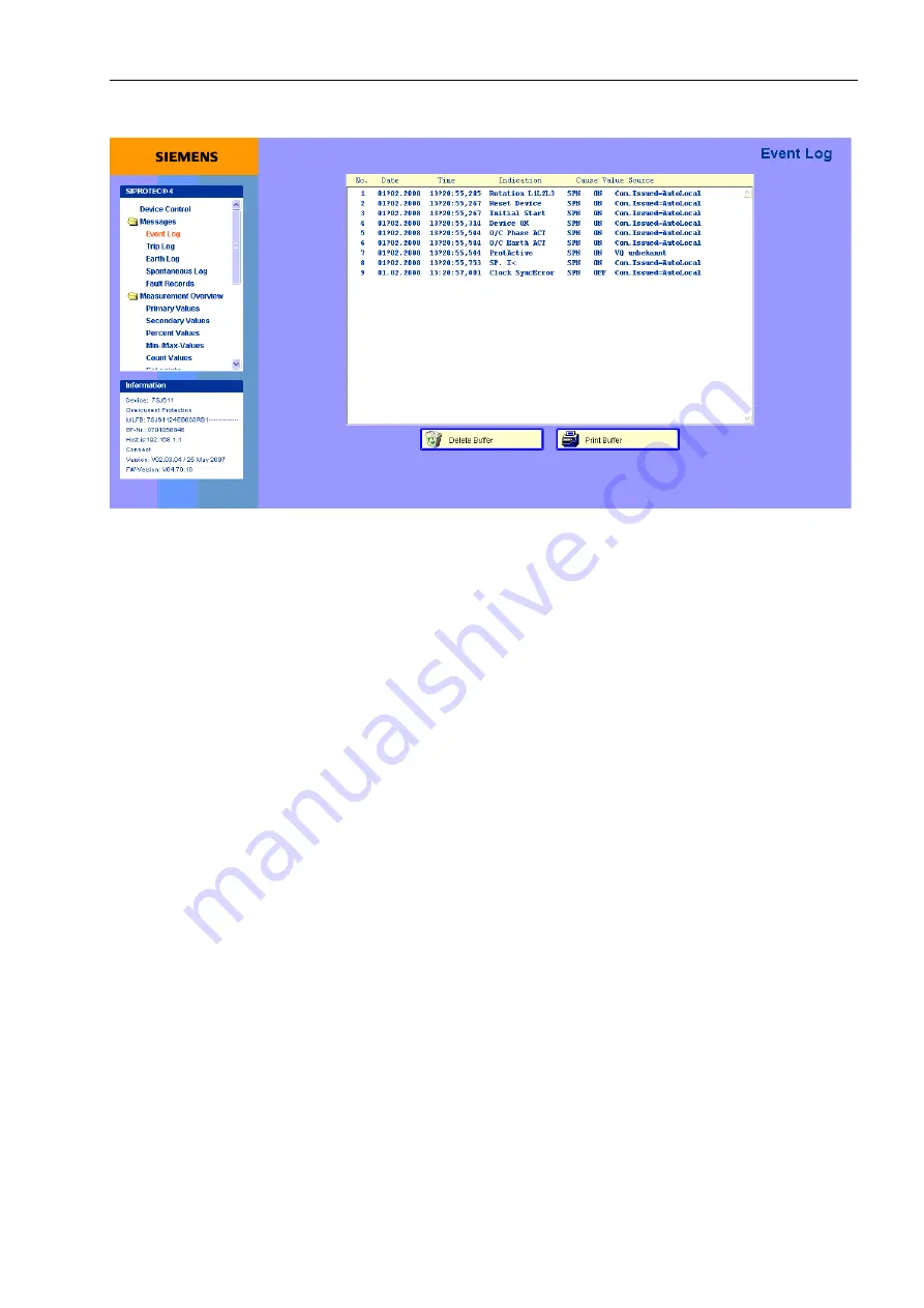 Siemens SIPROTEC 7SJ61 Manual Download Page 241