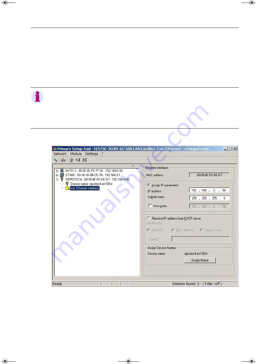 Siemens SIPROTEC PROFINET IO Manual Download Page 81