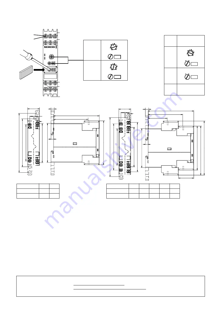 Siemens SIRIUS 3RP15 Operating Instructions Download Page 4