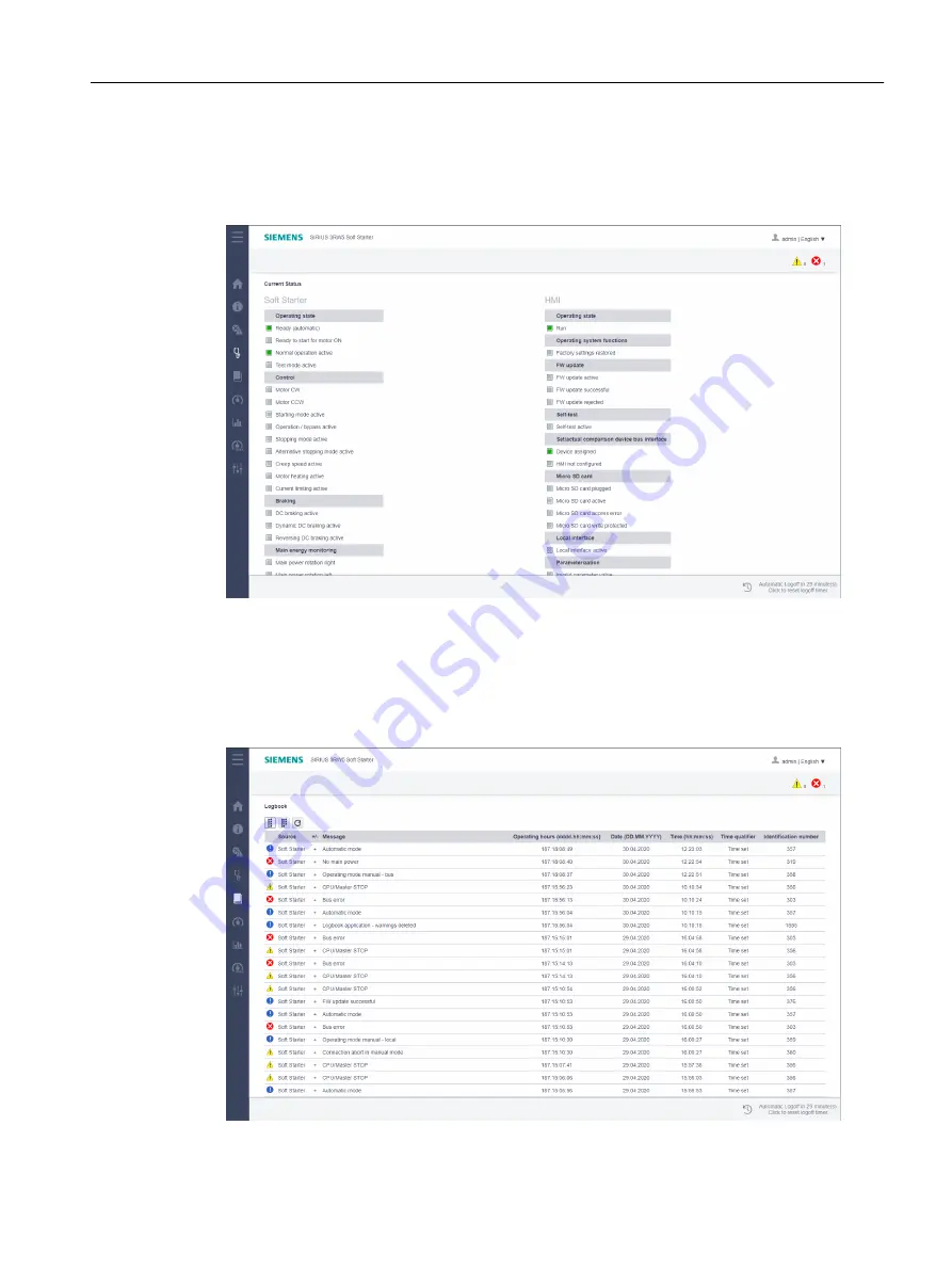 Siemens SIRIUS 3RW5 series Equipment Manual Download Page 103