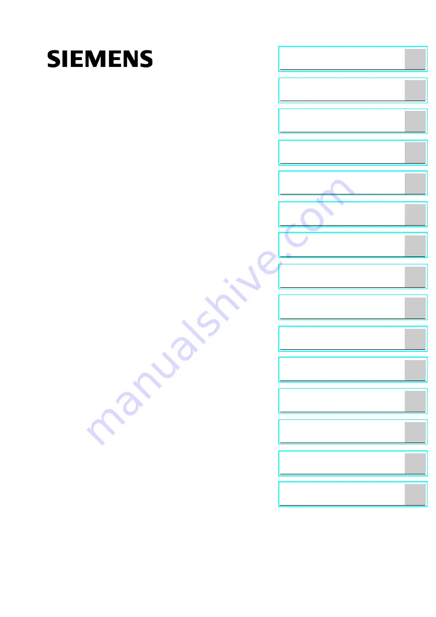 Siemens SIRIUS 3RW52 Equipment Manual Download Page 1