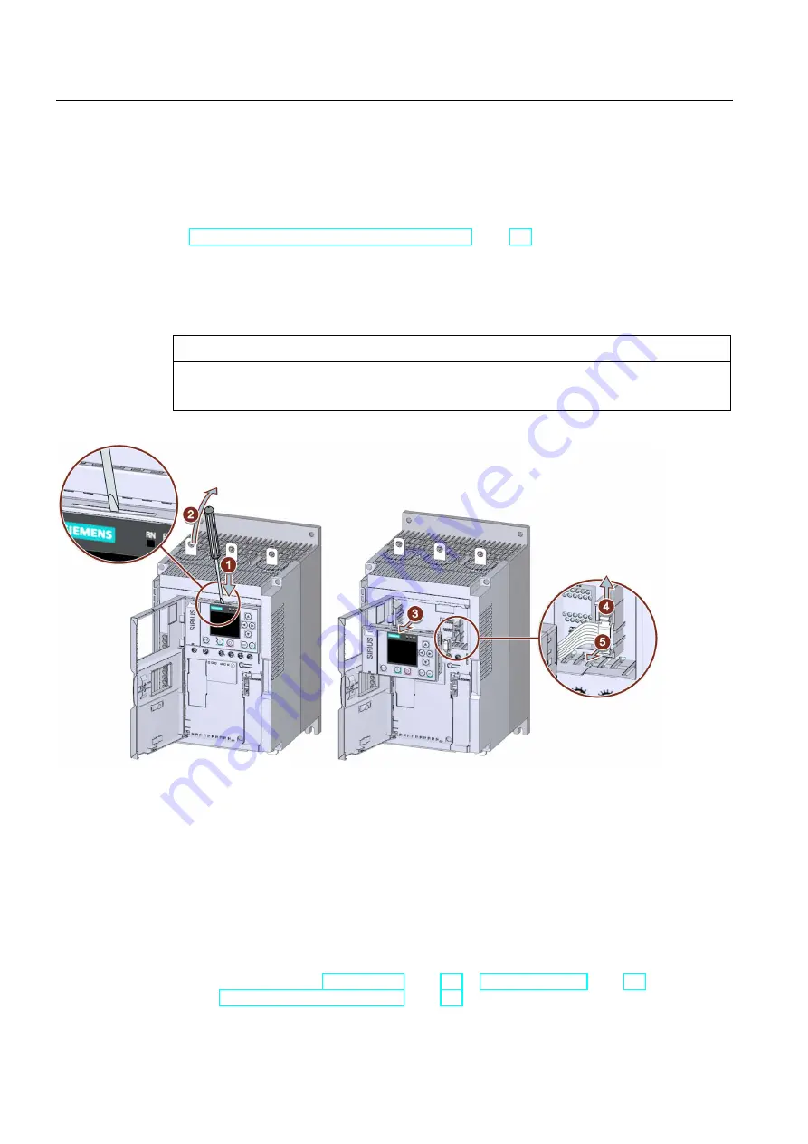 Siemens SIRIUS 3RW52 Скачать руководство пользователя страница 62