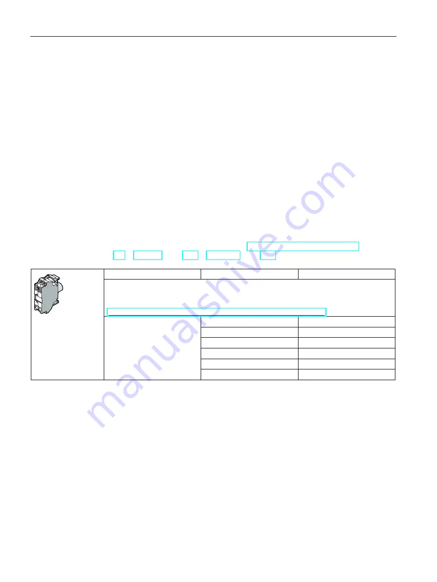 Siemens SIRIUS ACT 3SU1 System Manual Download Page 186