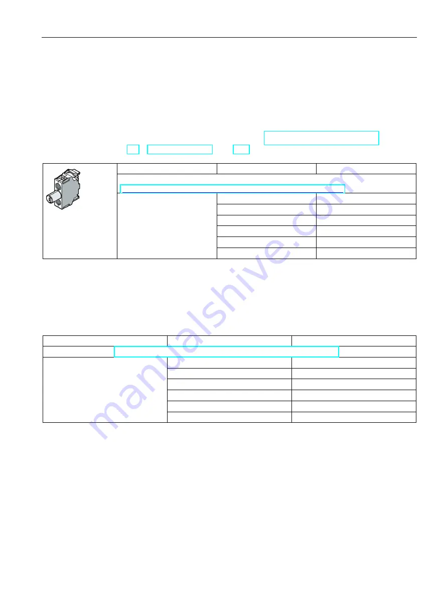 Siemens SIRIUS ACT 3SU1 System Manual Download Page 189