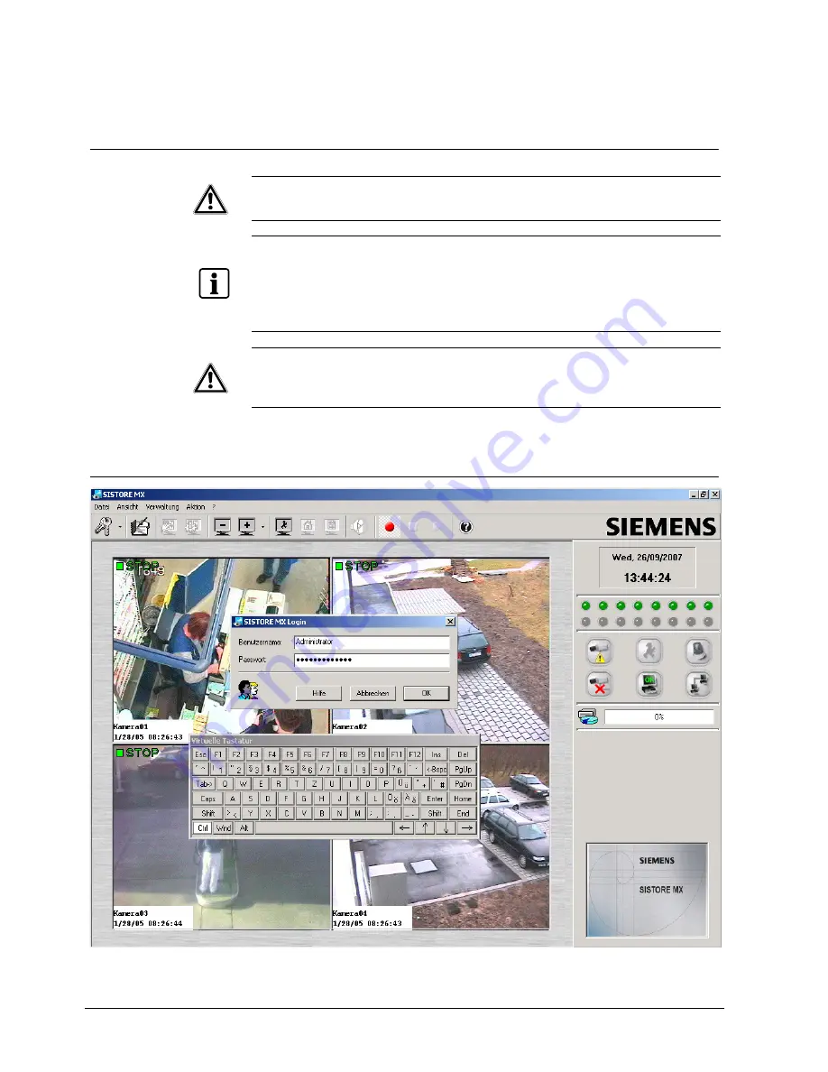 Siemens SISTORE MX Скачать руководство пользователя страница 54