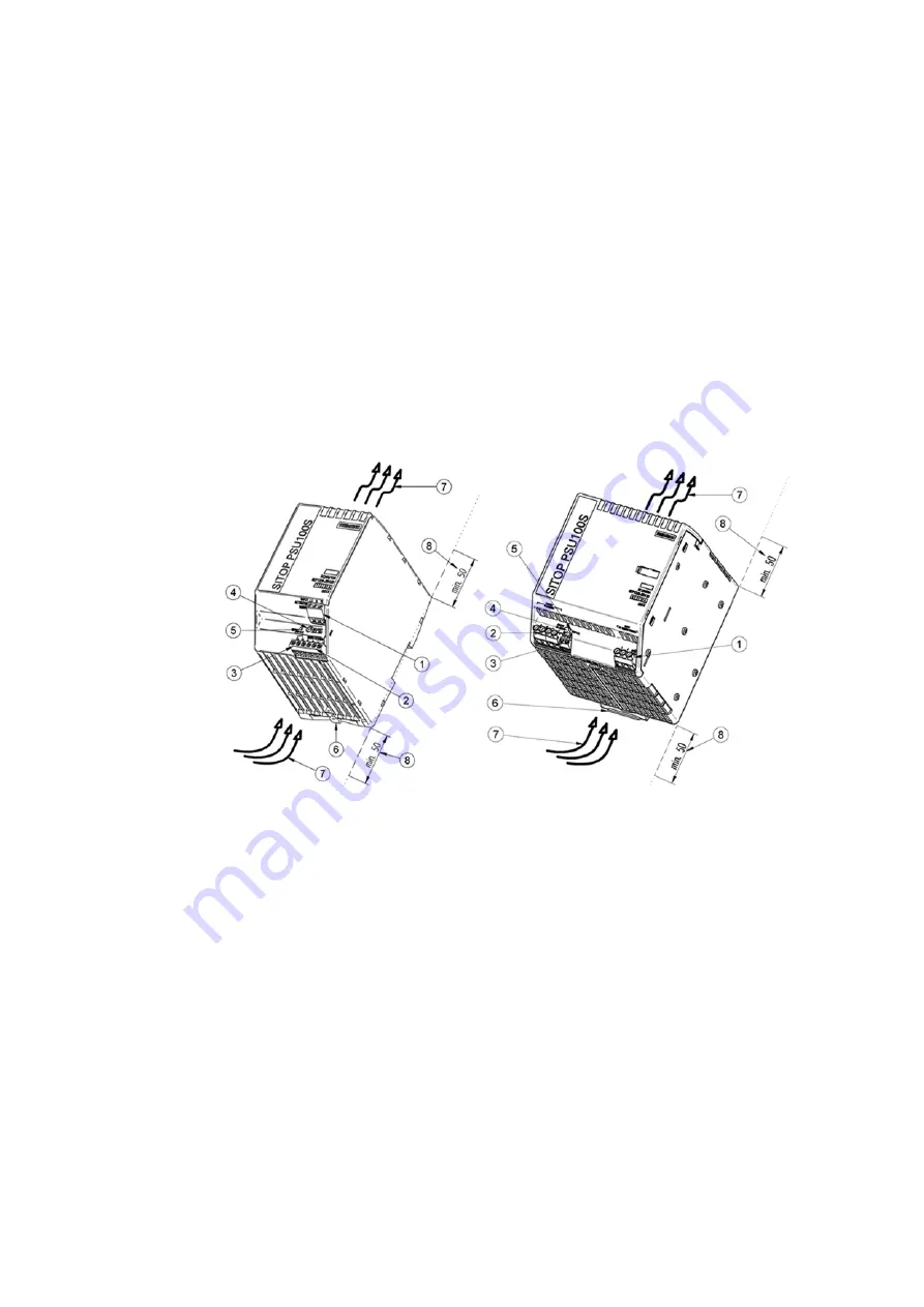 Siemens SITOP PSU100S Operating Instructions Manual Download Page 9