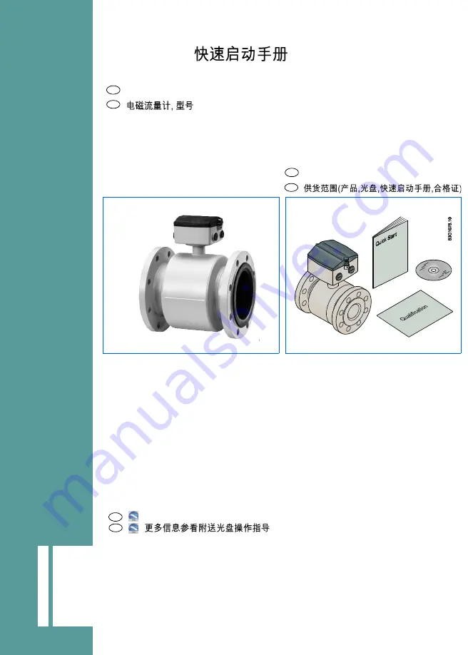 Siemens SITRANS 3100HT Quick Start Manual Download Page 1