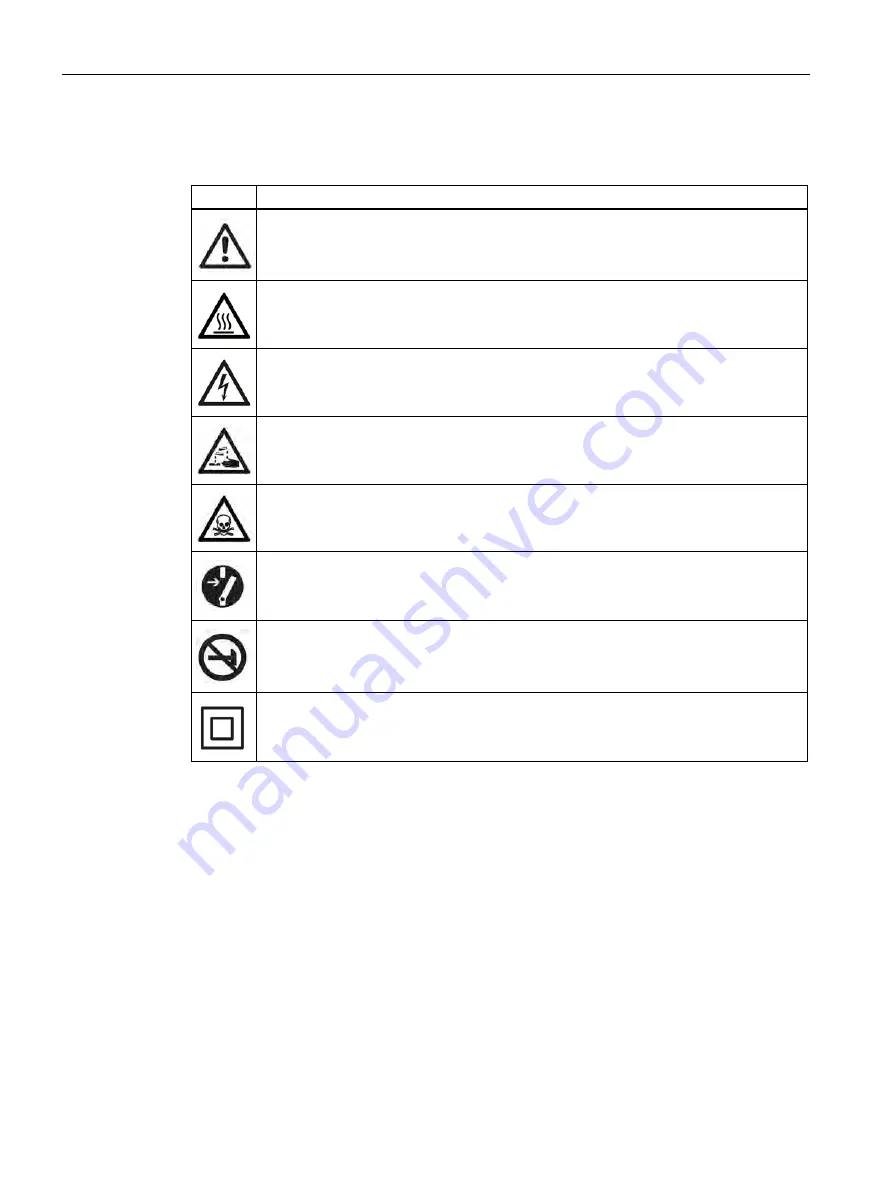 Siemens SITRANS 7ME3500 Operating Instructions Manual Download Page 14