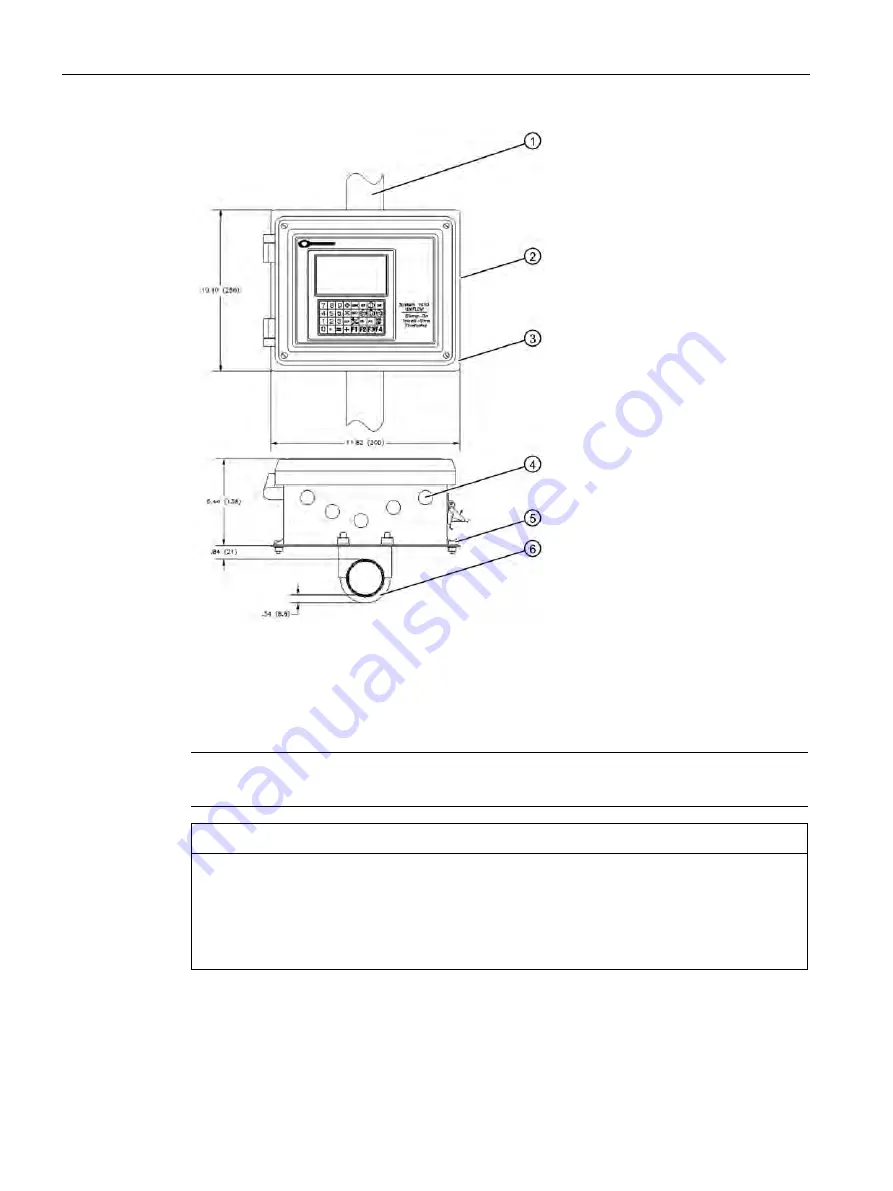 Siemens SITRANS 7ME3500 Operating Instructions Manual Download Page 36