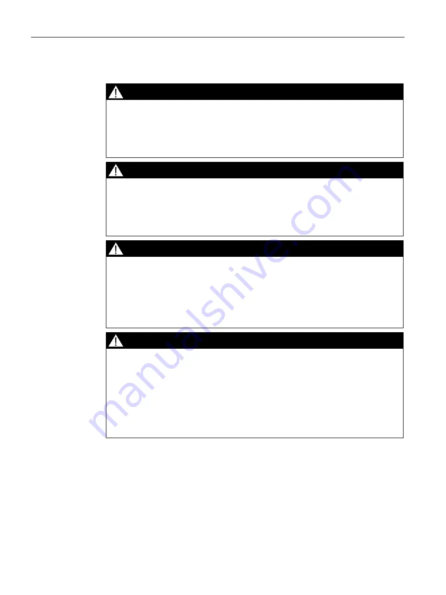 Siemens SITRANS 7ME3500 Operating Instructions Manual Download Page 38