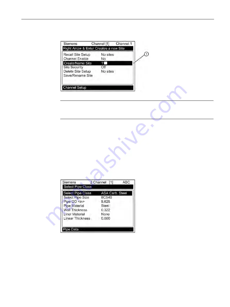 Siemens SITRANS 7ME3500 Operating Instructions Manual Download Page 53