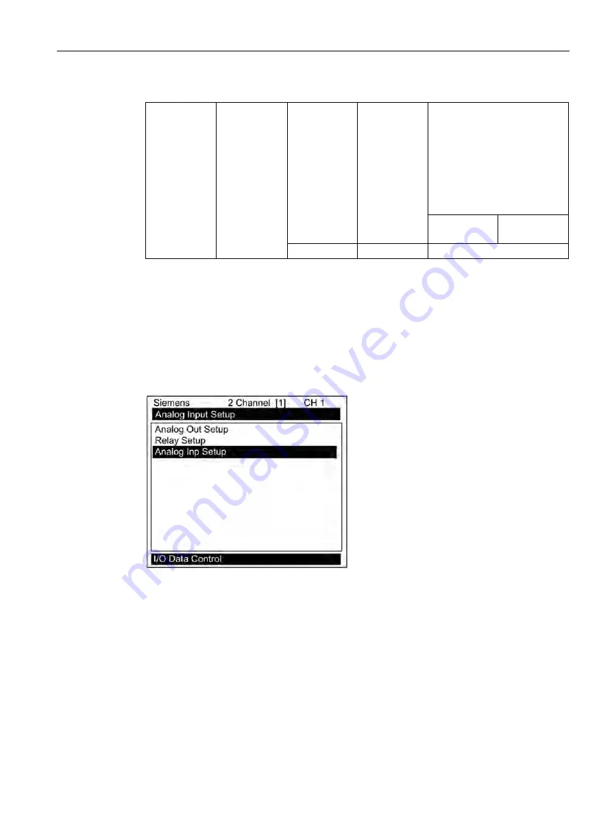 Siemens SITRANS 7ME3500 Operating Instructions Manual Download Page 121