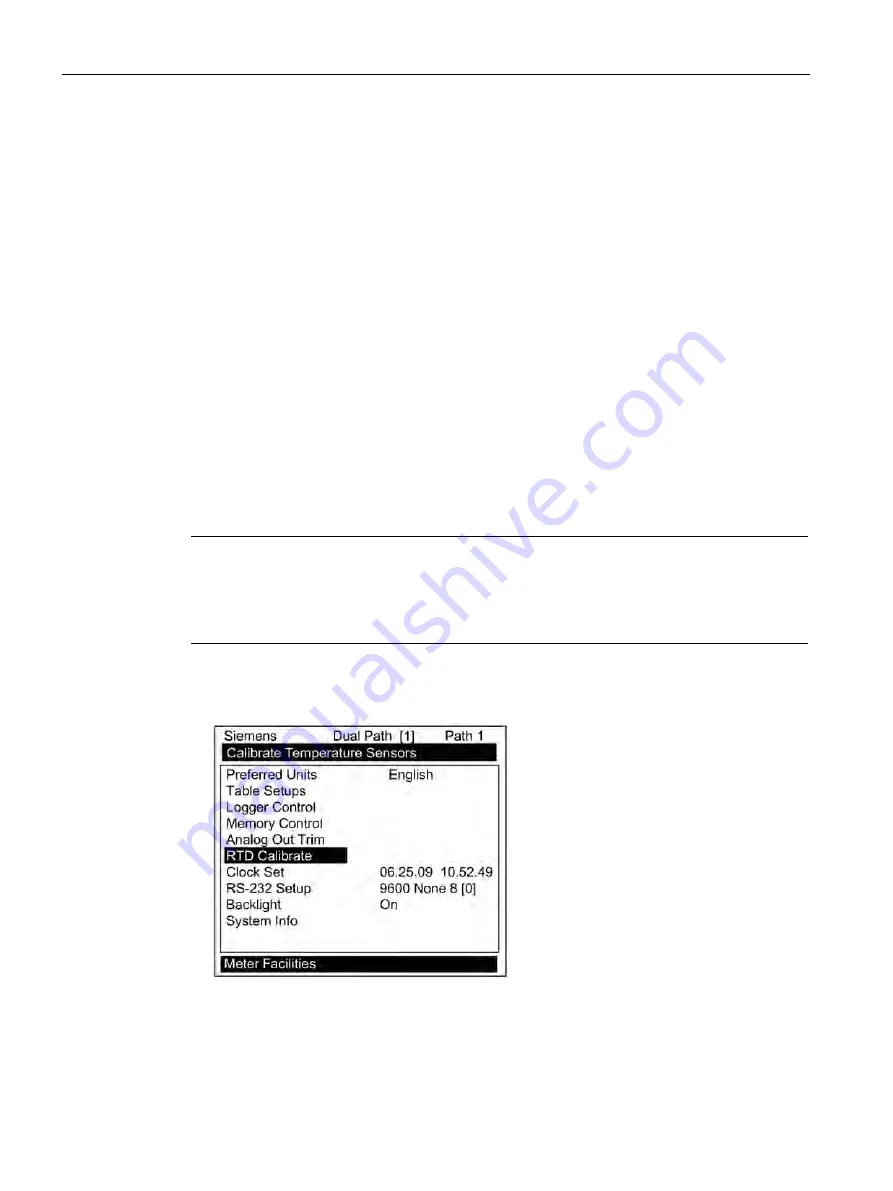 Siemens SITRANS 7ME3500 Operating Instructions Manual Download Page 128