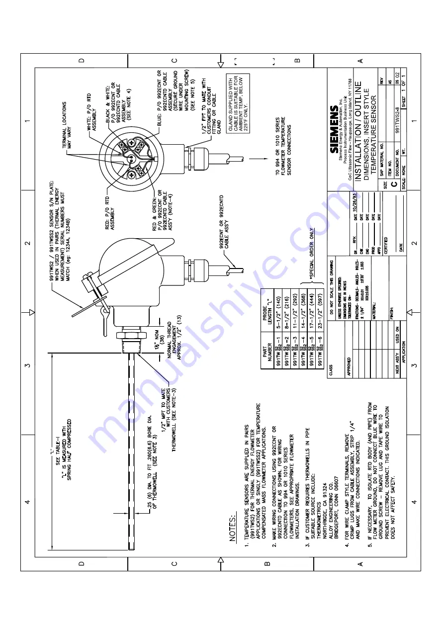 Siemens SITRANS 7ME3500 Operating Instructions Manual Download Page 278