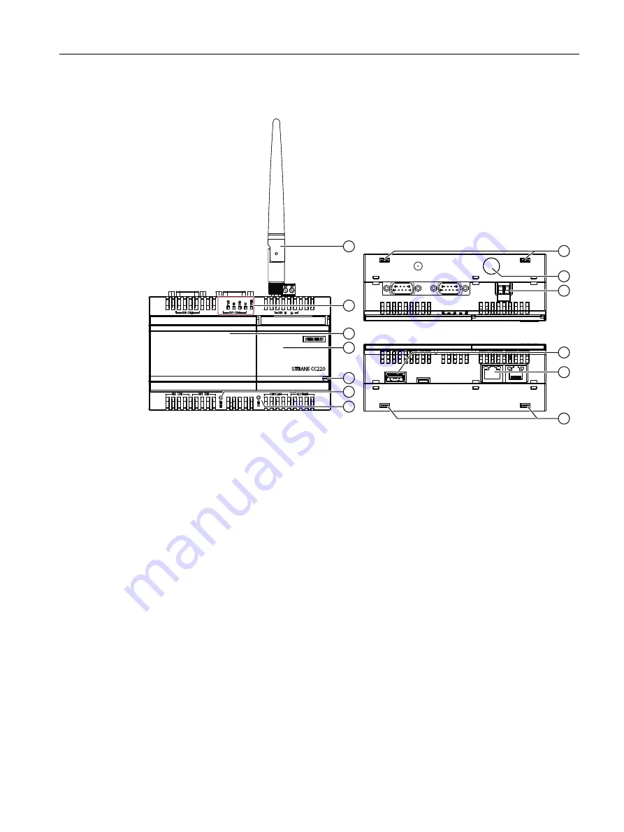 Siemens SITRANS CC220 Operating Instructions Manual Download Page 21