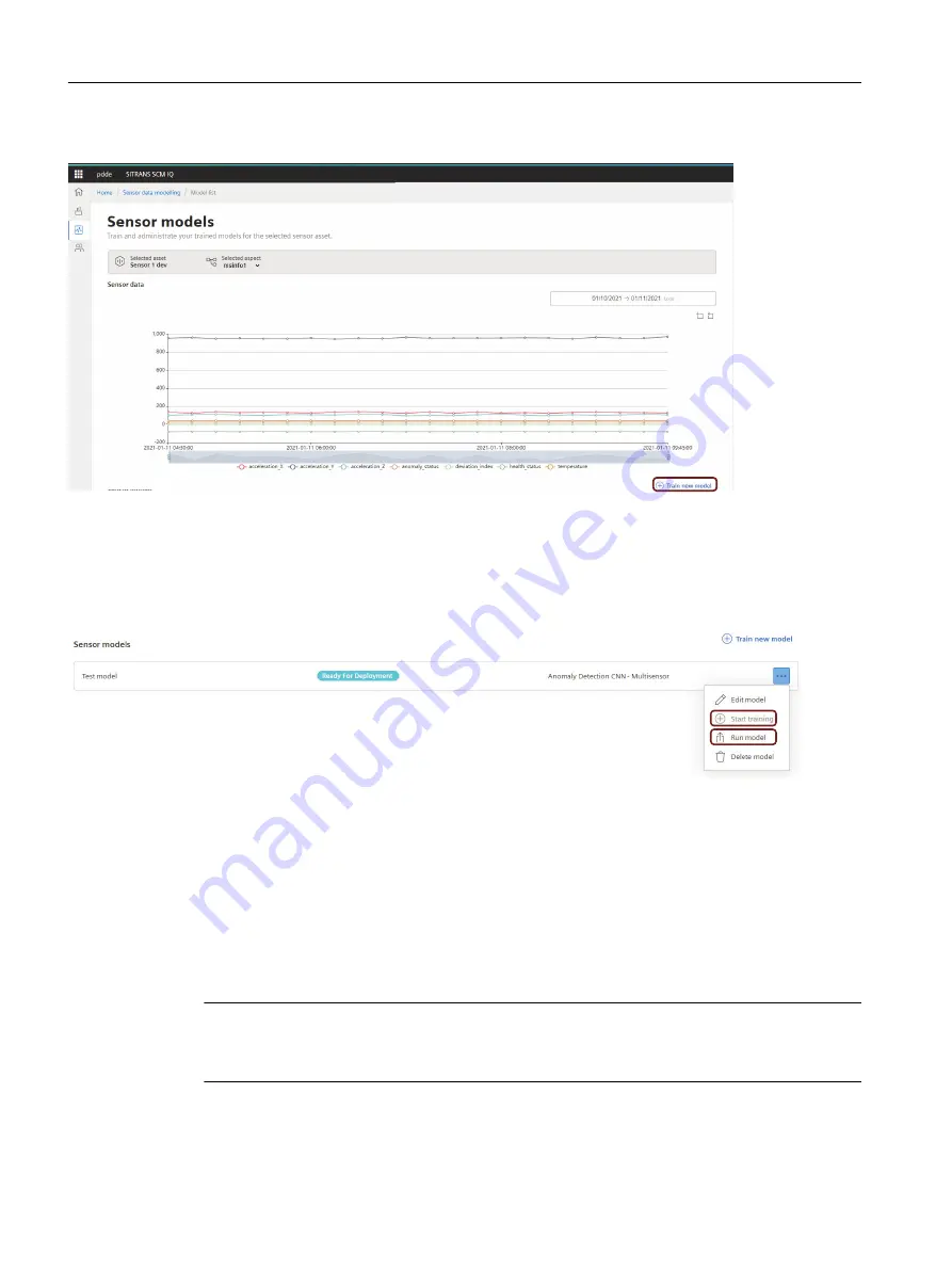 Siemens SITRANS CC220 Operating Instructions Manual Download Page 48