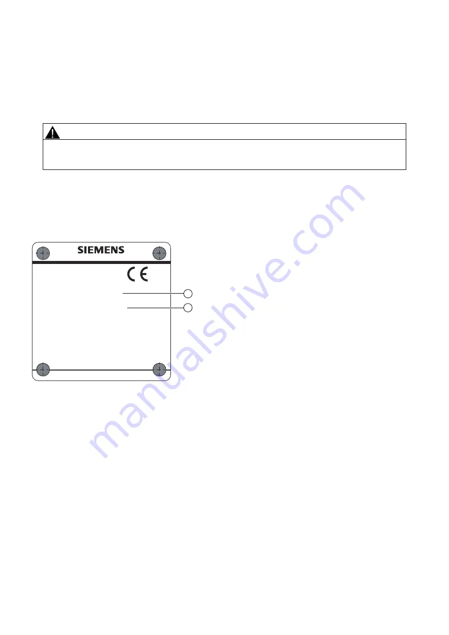 Siemens SITRANS DS III series Compact Operating Instructions Download Page 54