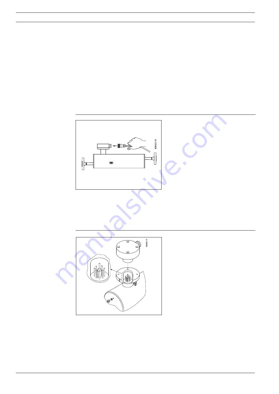 Siemens SITRANS F C MASSFLO MASS 2100 Instructions Manual Download Page 10