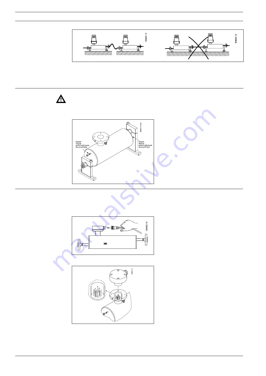 Siemens SITRANS F C MASSFLO MASS 2100 Instructions Manual Download Page 18