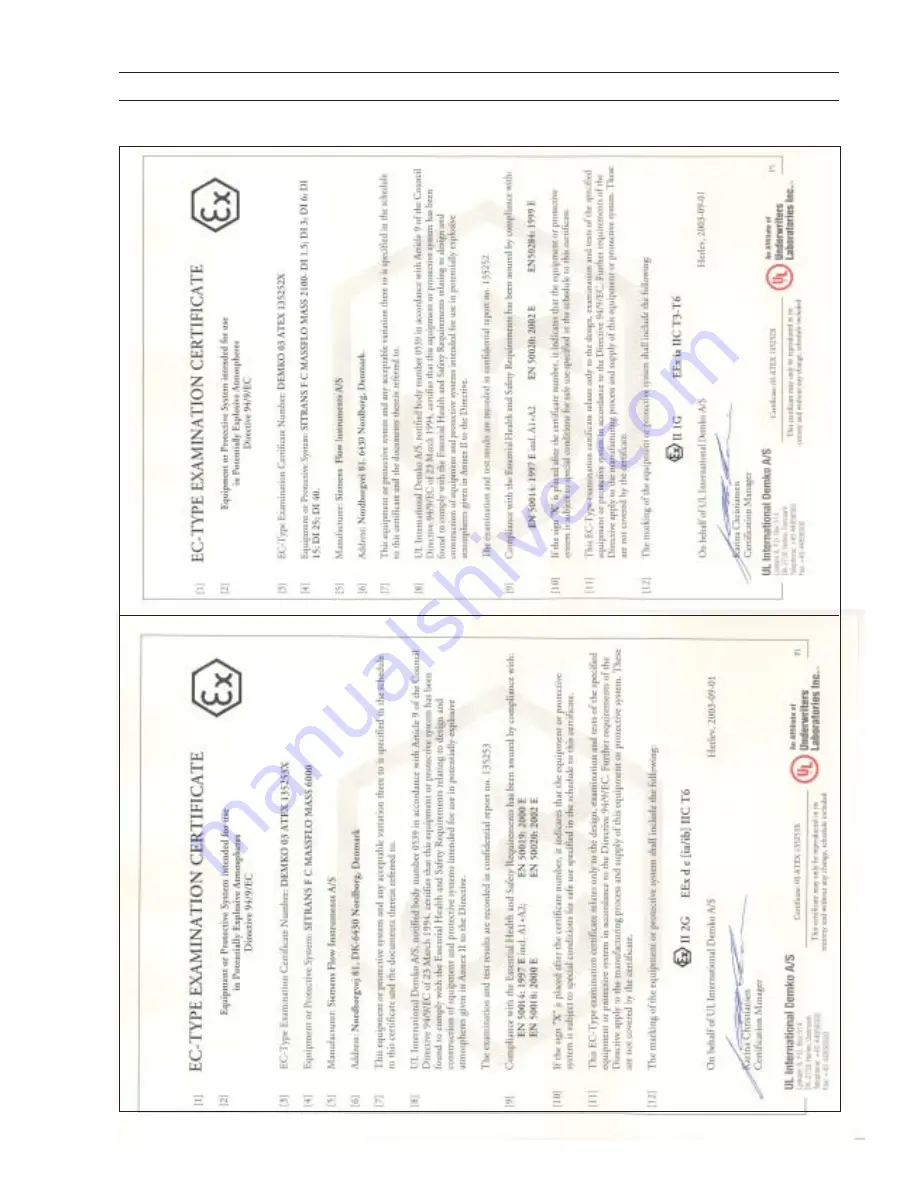 Siemens SITRANS F C MASSFLO MASS  6000 Ex-d Manual Download Page 31