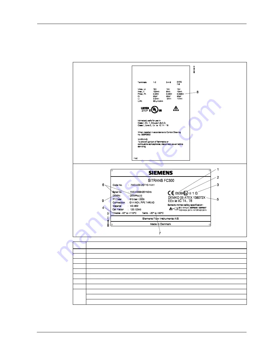 Siemens SITRANS F C MASSFLO Operating Instruction Download Page 9