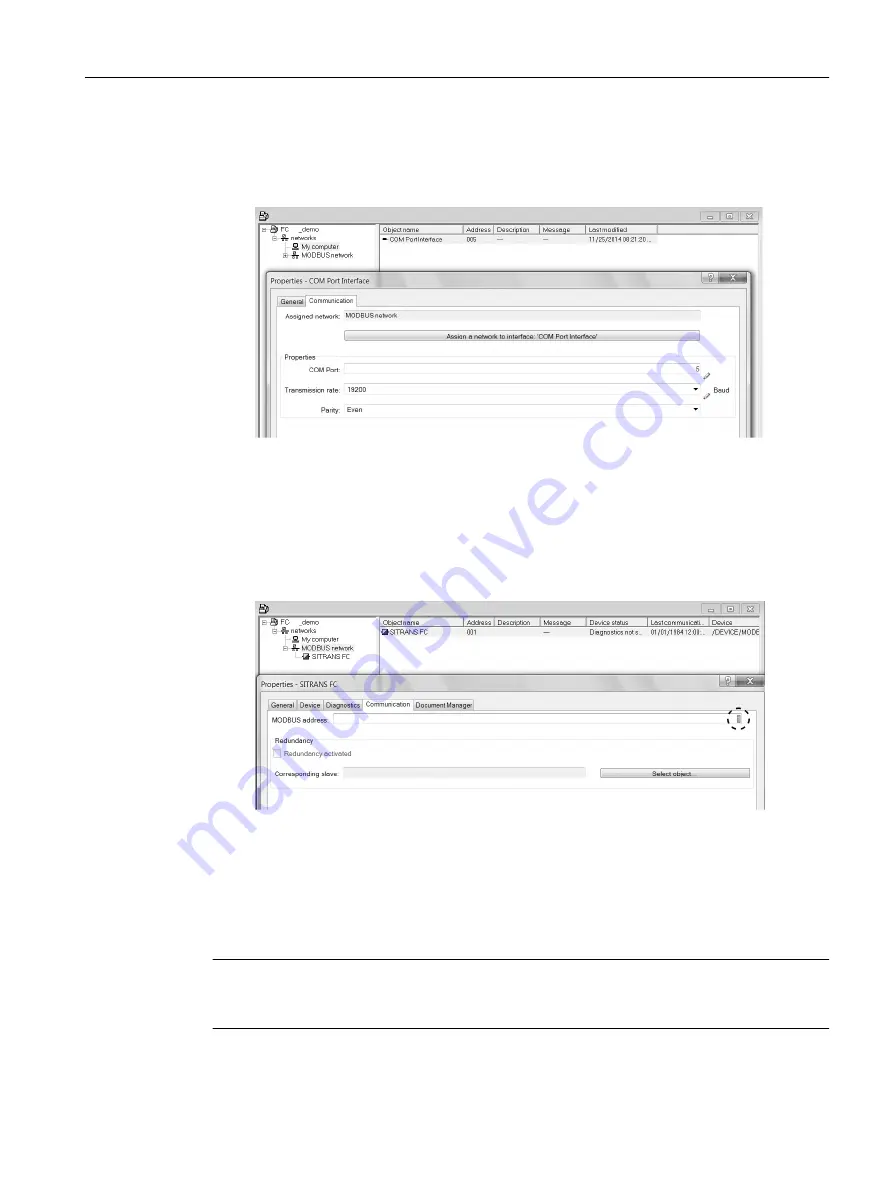 Siemens SITRANS F Coriolis FCT030 Function Manual Download Page 21