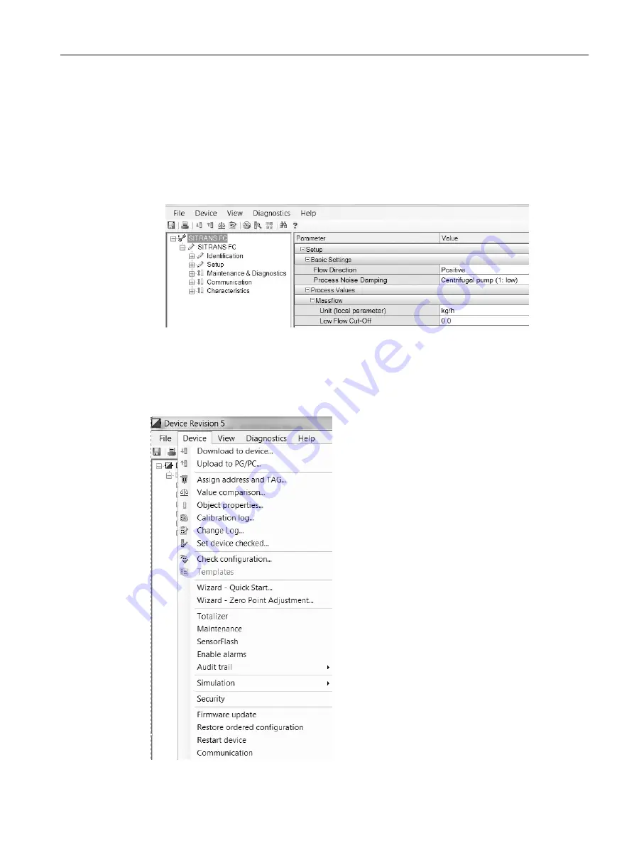 Siemens SITRANS F Coriolis FCT030 Function Manual Download Page 31